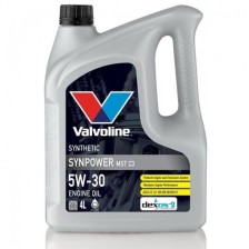 Variklio alyva VALVOLINE 5W30 SYNPOWER MST C3 4L | OILER