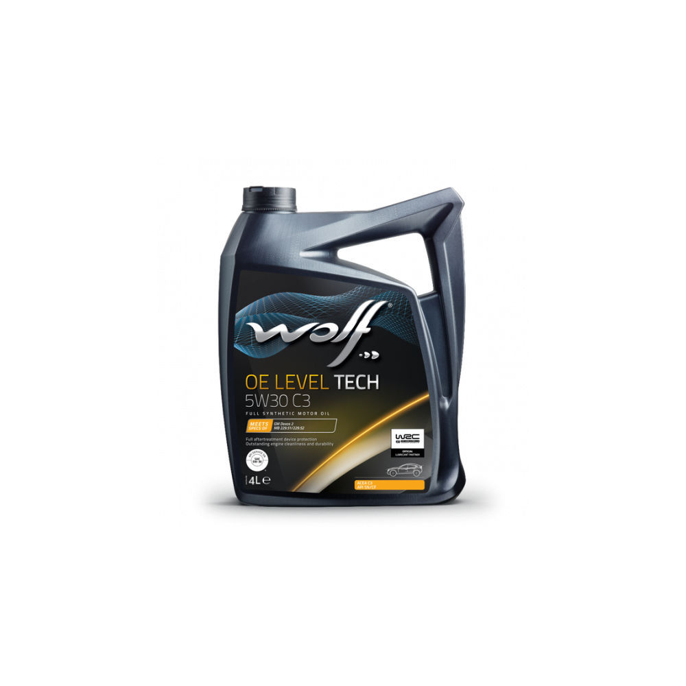 Variklio alyva WOLF OE 5W30 LEVELTECH C3 4L | OILER