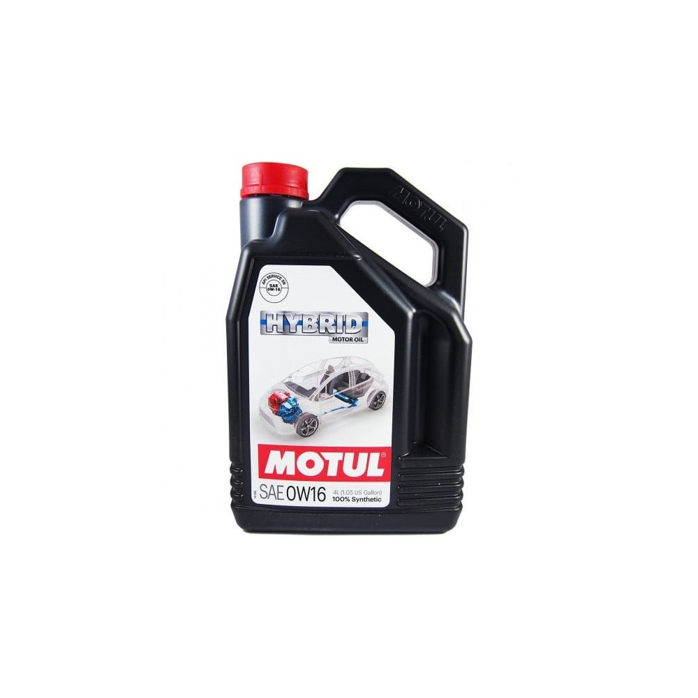 Variklio alyva hibrīda dzinējiem MOTUL HYBRID 0W16 4L | OILER