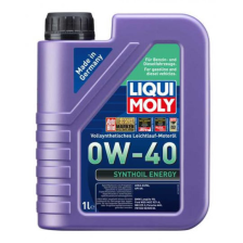Engine oil LIQUI MOLY SYNTHOIL ENERGY 0W40 1L | Oiler