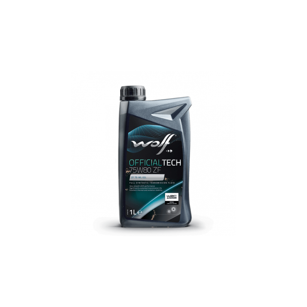 Transmission oil WOLF OFFICIALTECH 75W80 ZF 1L | OILER