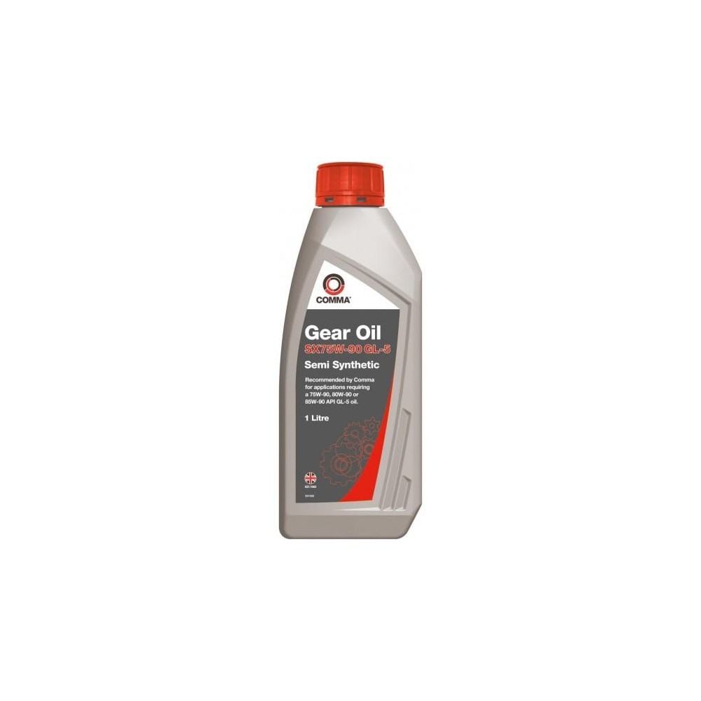 Transmission oil COMMA SX75W90 GL5 1L | OILER
