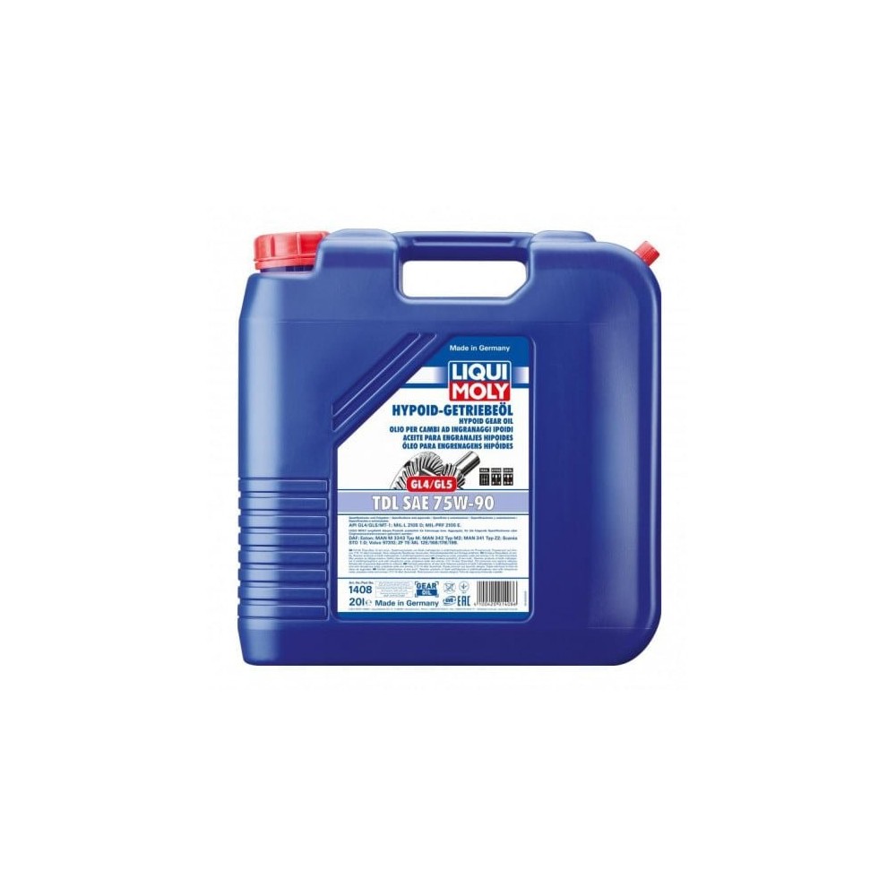 Transmisijos alyva LIQUI MOLY LIQUI MOLY 1408 75W90 TS 20L | OILER