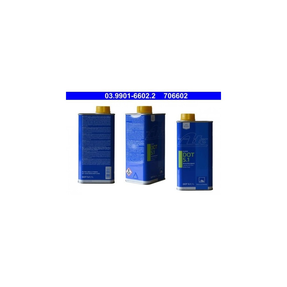 Braking fluid ATE 03.9901-6602.2 | Oiler