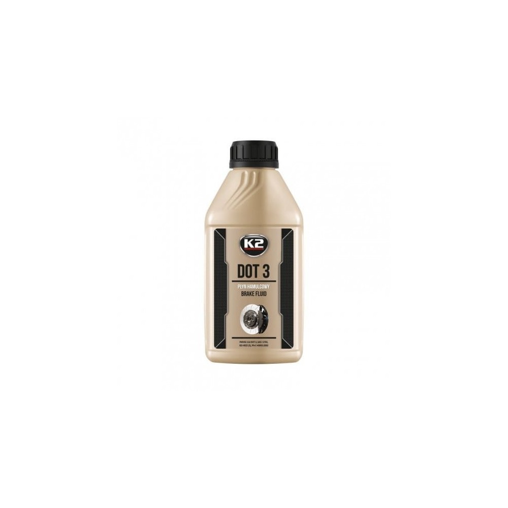 Тормозная жидкость K2 DOT3 500g | Oiler