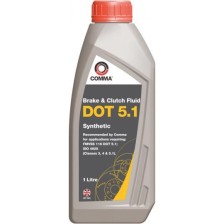 Stabdžių skystis COMMA DOT 5.1 1L | Oiler