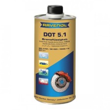 Тормозная жидкость RAVENOL DOT 5.1 1L | Oiler