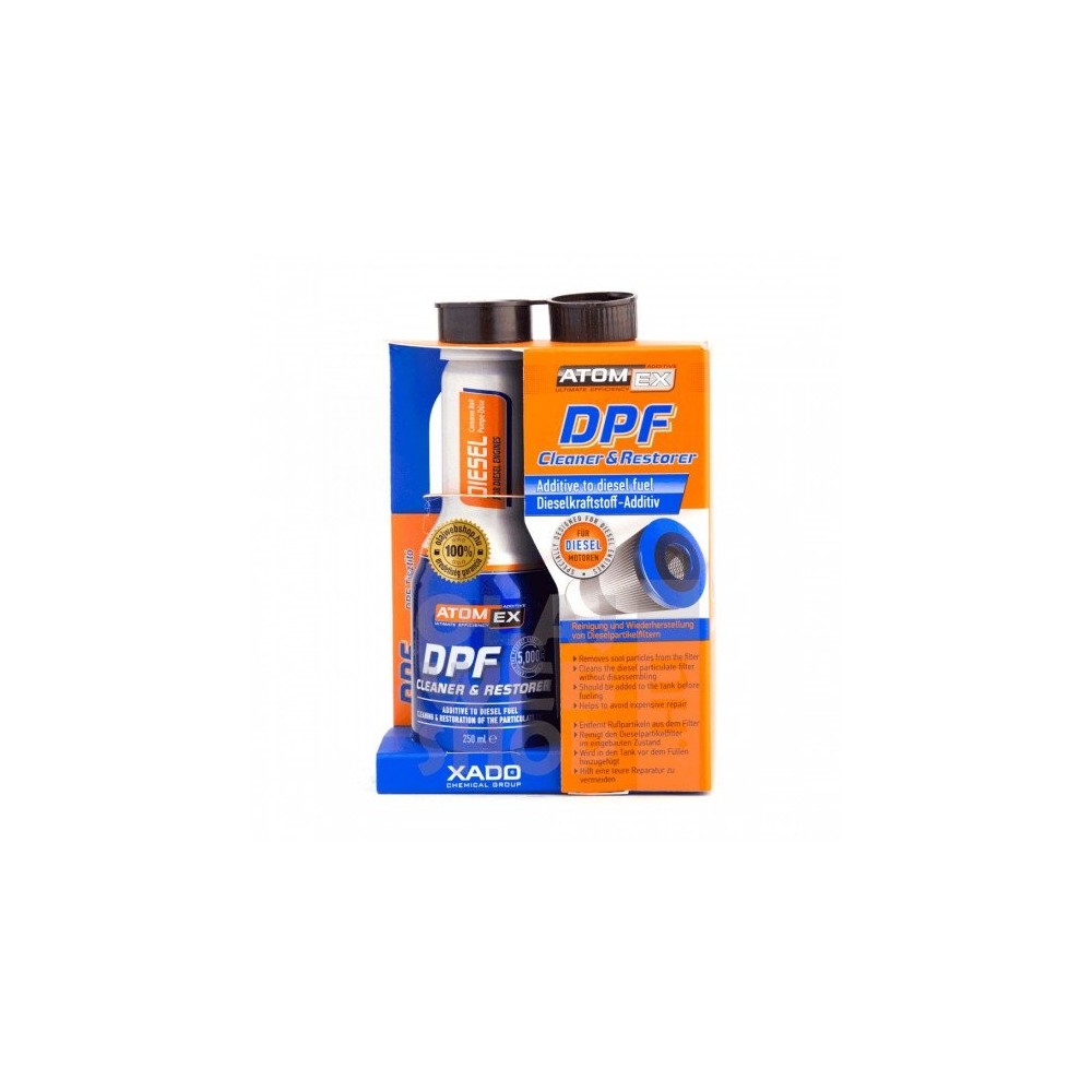 Fuel additive XADO ATOMEX DPF CLEANER AND RESTORER 250ML | Oiler