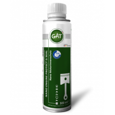 Variklio alyvos priedas GAT Nano Engine Protect & Seal 300ml | OILER