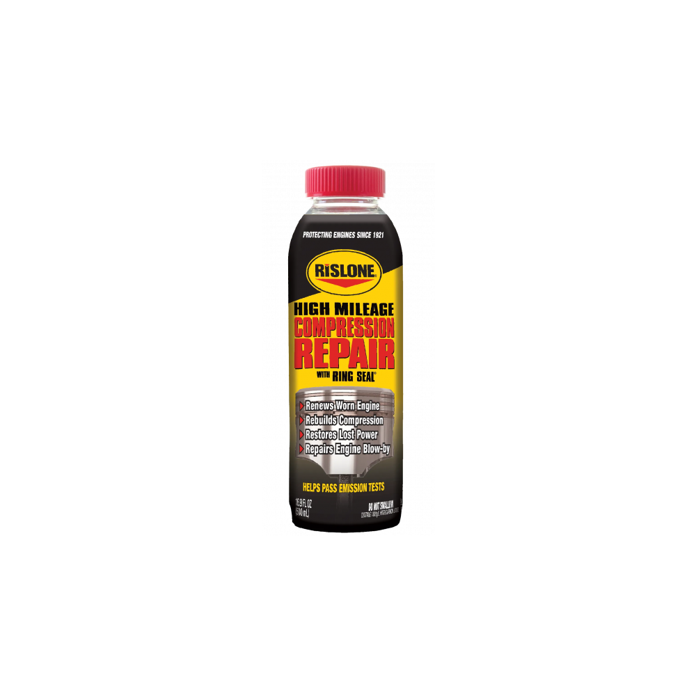 Variklio alyvos priedas RISLONE HIGH MILEAGE COMPRESSION REPAIR 500 ML | OILER
