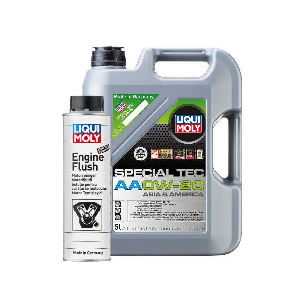 Special TEC AA 0W-20 engine oil + Engine Flush 0.3L | Oiler