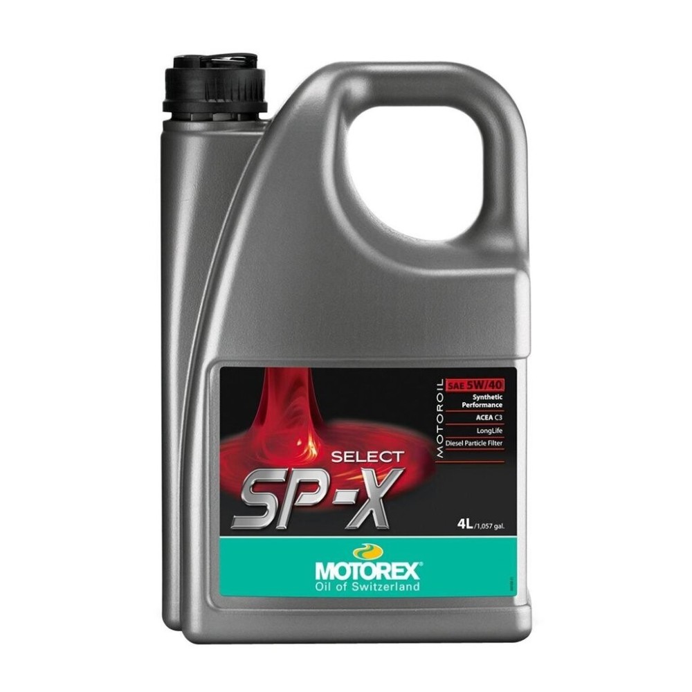 Engine oil MOTOREX SELECT SP-X SAE 5W40 4L | Oiler