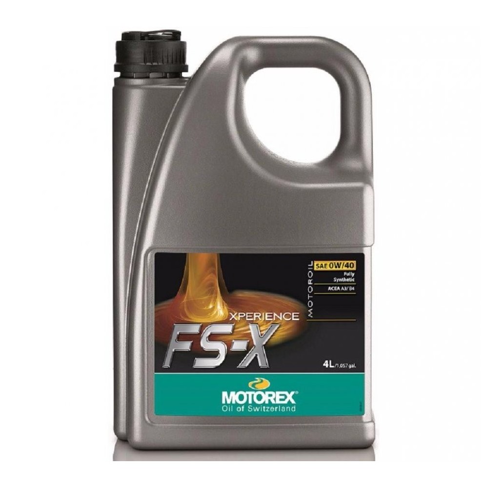 Engine oil MOTOREX XPERIENCE FS-X 0W40 4L | Oiler