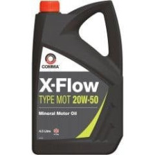 Engine oil COMMA X-FLOW TYPE-MOT 20W50 4,5L | Oiler