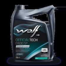 Моторное масло WOLF OFFICIALTECH 0W30 SP 5L | Oiler
