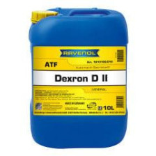 Automatinės pavarų dėžės alyva RAVENOL ATF Dexron D II 10L | Oiler