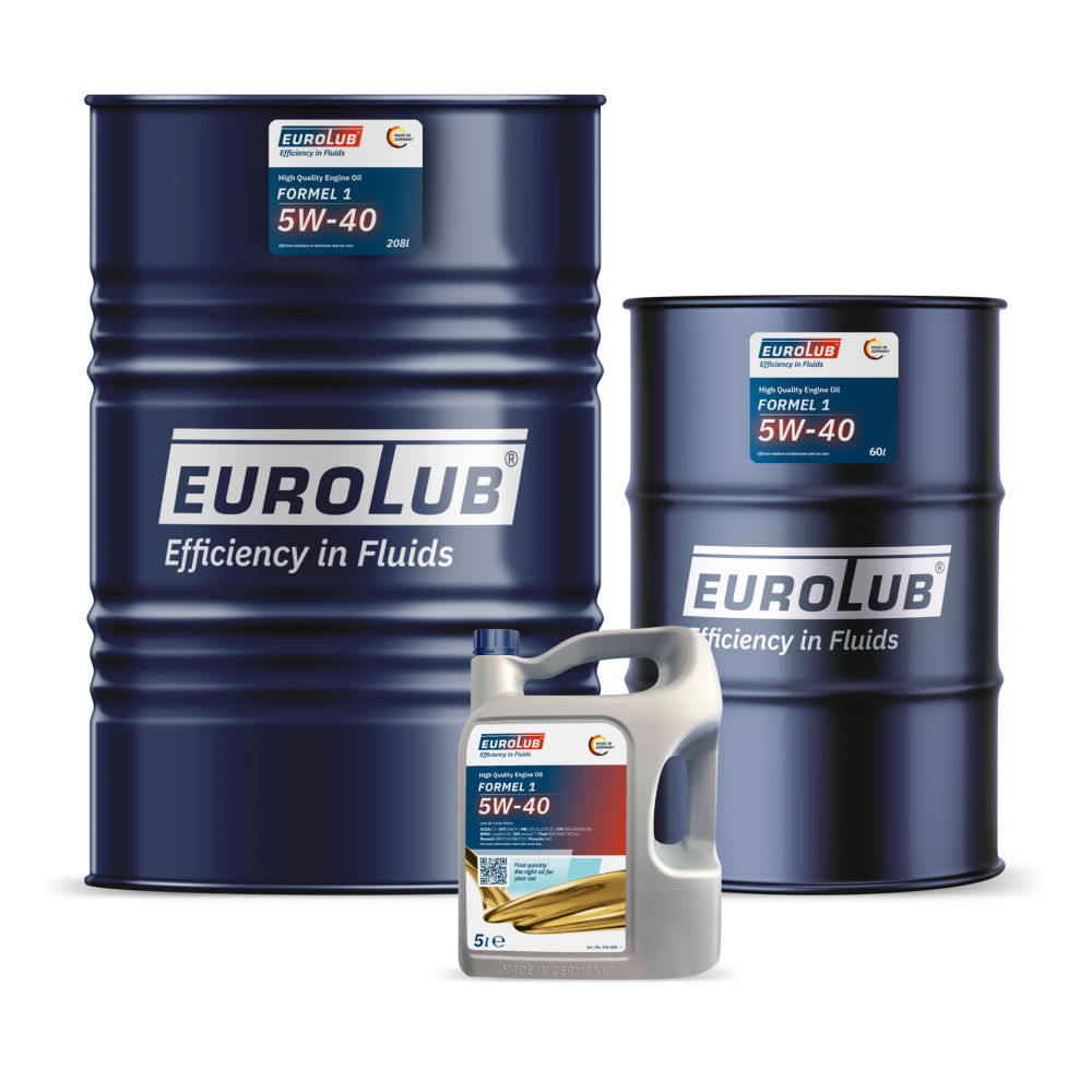 Engine oil EUROLUB FORMEL 1 5W-40 5 L | OILER