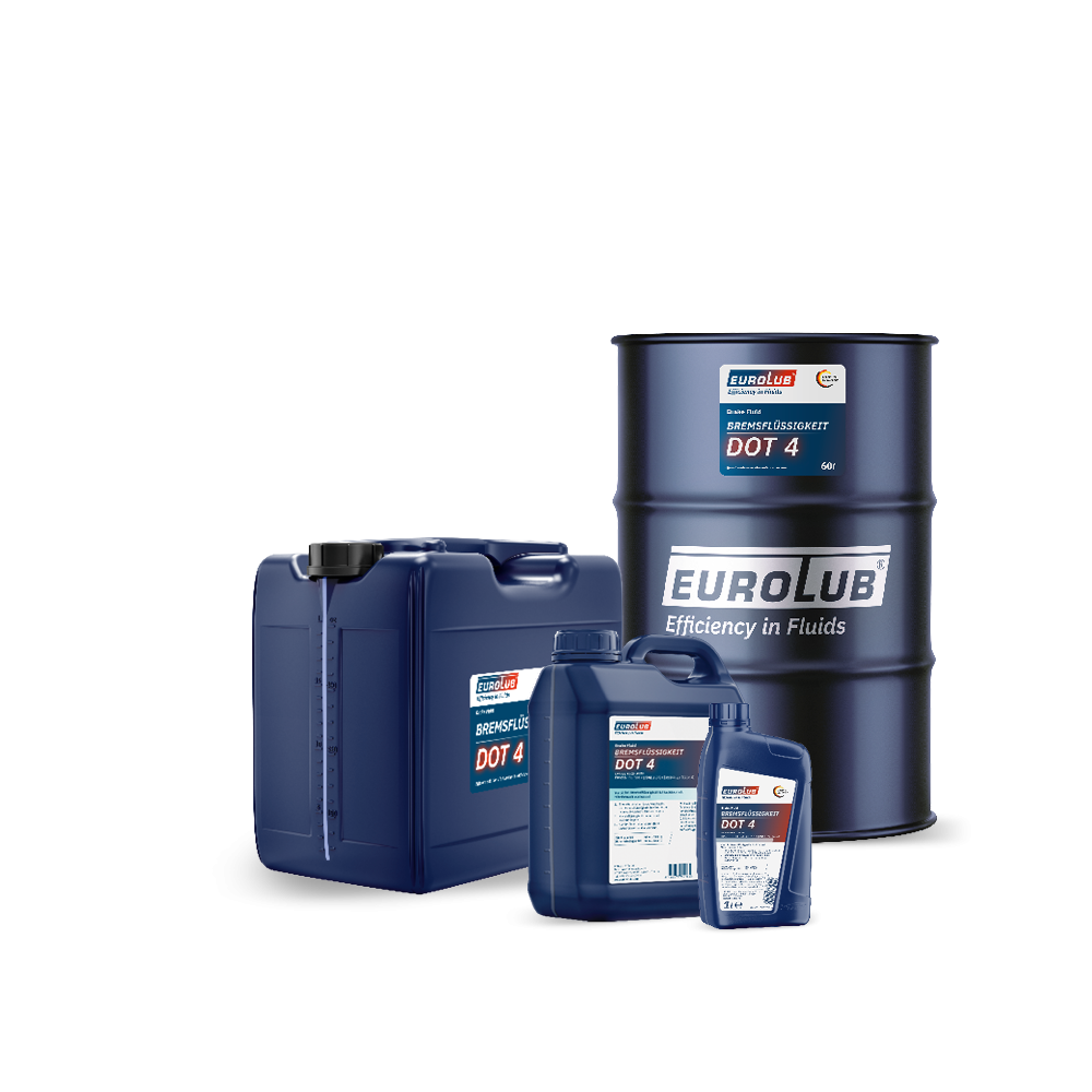 Тормозная жидкость EUROLUB BREMSFLÜSSIGKEIT DOT4 1 L | Oiler