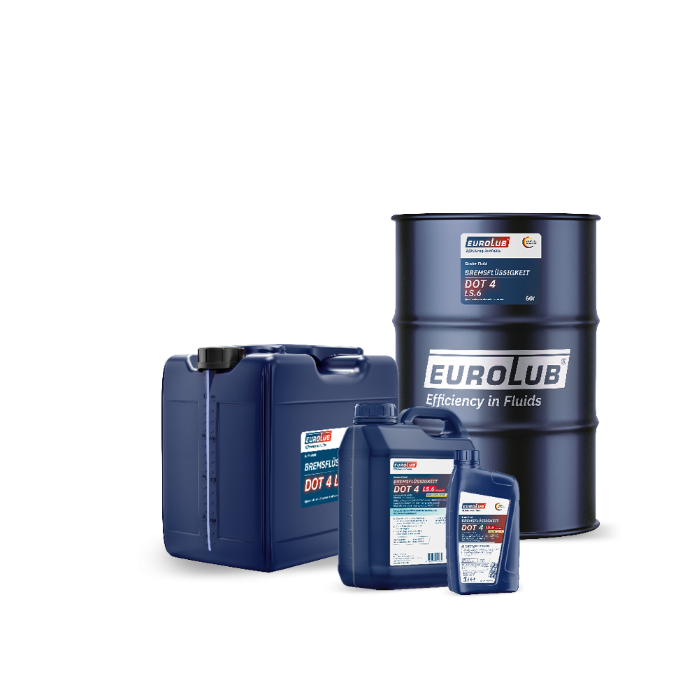 Braking fluid EUROLUB BREMSFLÜSSIGKEIT DOT4 LS.6 (CLASS6) 1 L | Oiler